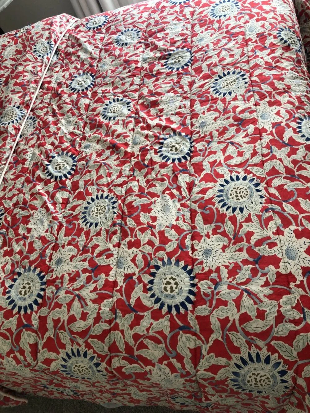 Ralph Lauren Comforter queen 100% cotton Côte d’Azur. With two shams